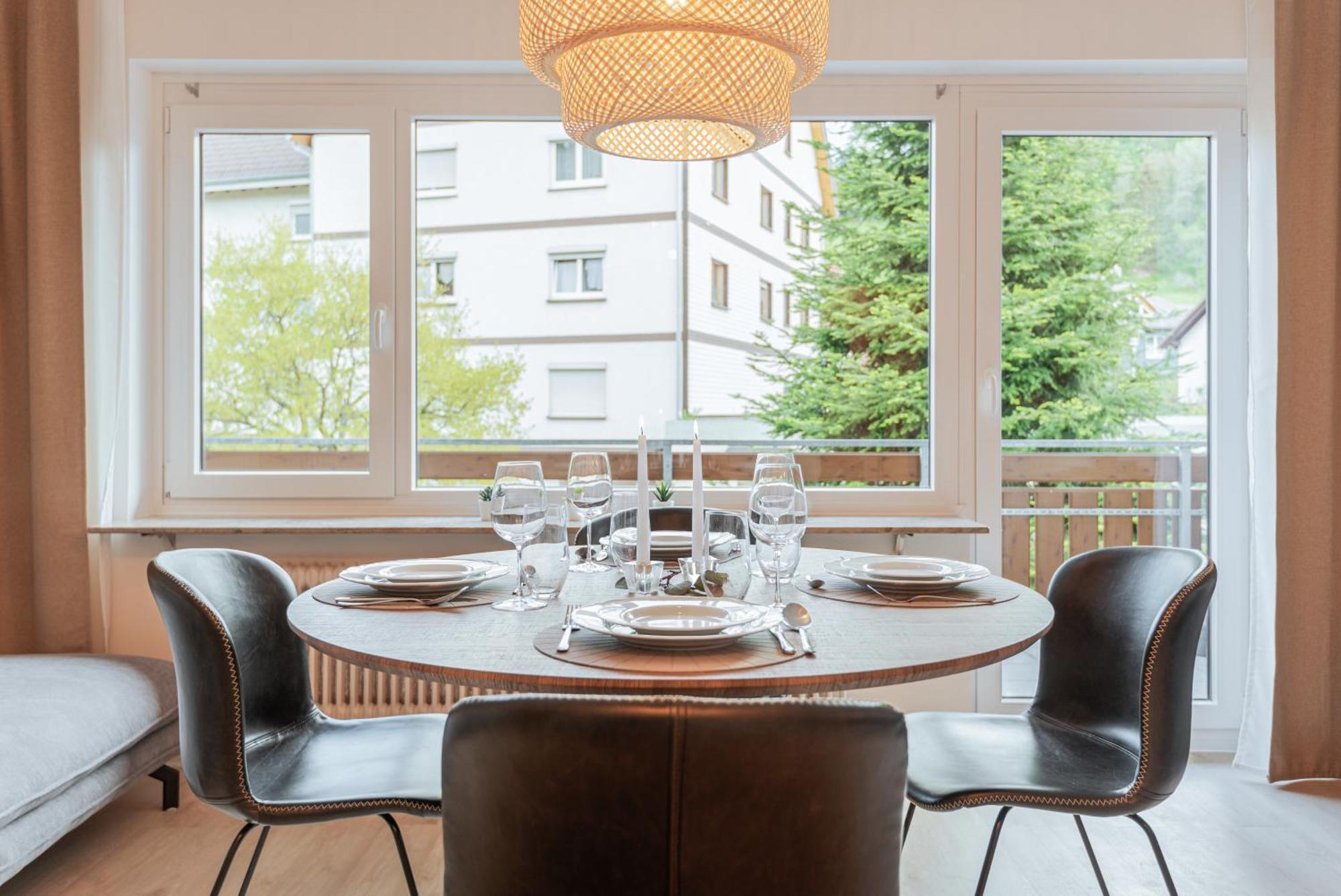 לנצקירש Ferienwohnung Sonnenglueck Mit Grosszuegigem Suedbalkon מראה חיצוני תמונה